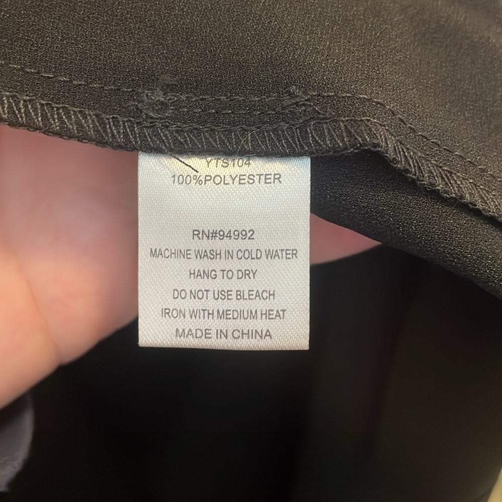 Patrizia Luca NWT Black Formal Dress Size Large - Picture 5 of 5